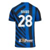 Maglia ufficiale Inter Milan Pavard 28 Casa 2024-25 per Bambino